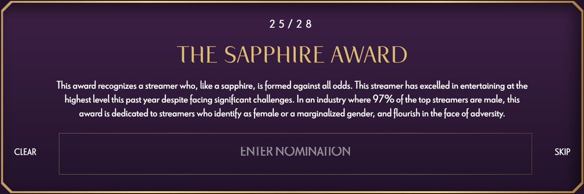 The Streamer Awards tweet media