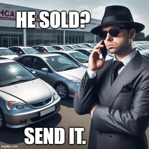 The dealers are always trying to get your cars for cheap.

Don't sell to them.

$USEDCAR
