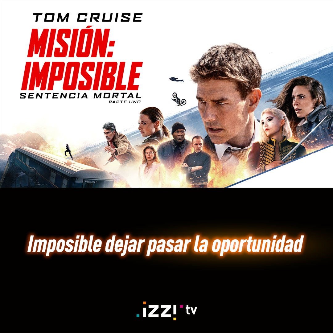 izzi_mx's tweet image. ¿Listo para un desafío emocionante? Renta #MisiónImposibleSentenciaMortal en On Demand , responde la siguiente pregunta bit.ly/TiviaMISM y espera las siguientes para ¡GANAR UN VIAJE A ITALIA! #DinámicasEnizzi 🌟✈️