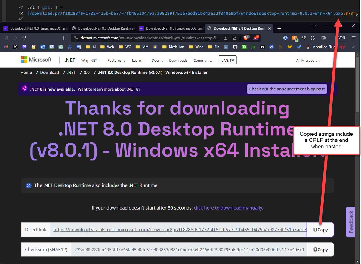 Rick Strahl tweet media