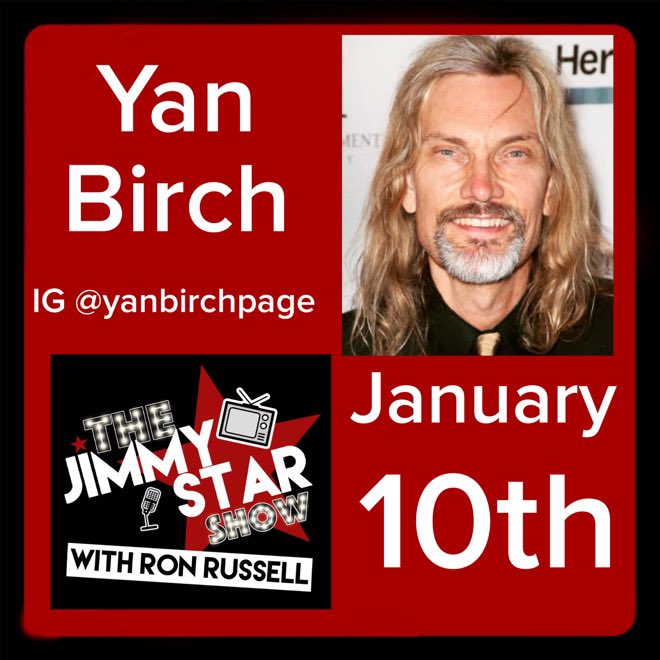 @yanbirch Wonderful interview today with Jimmy and Ron! I remember you as a model! Glad to help out on any support for upcoming projects, Cindy @ThisIsJimmyStar @RonRussellShow @jimmystarshow