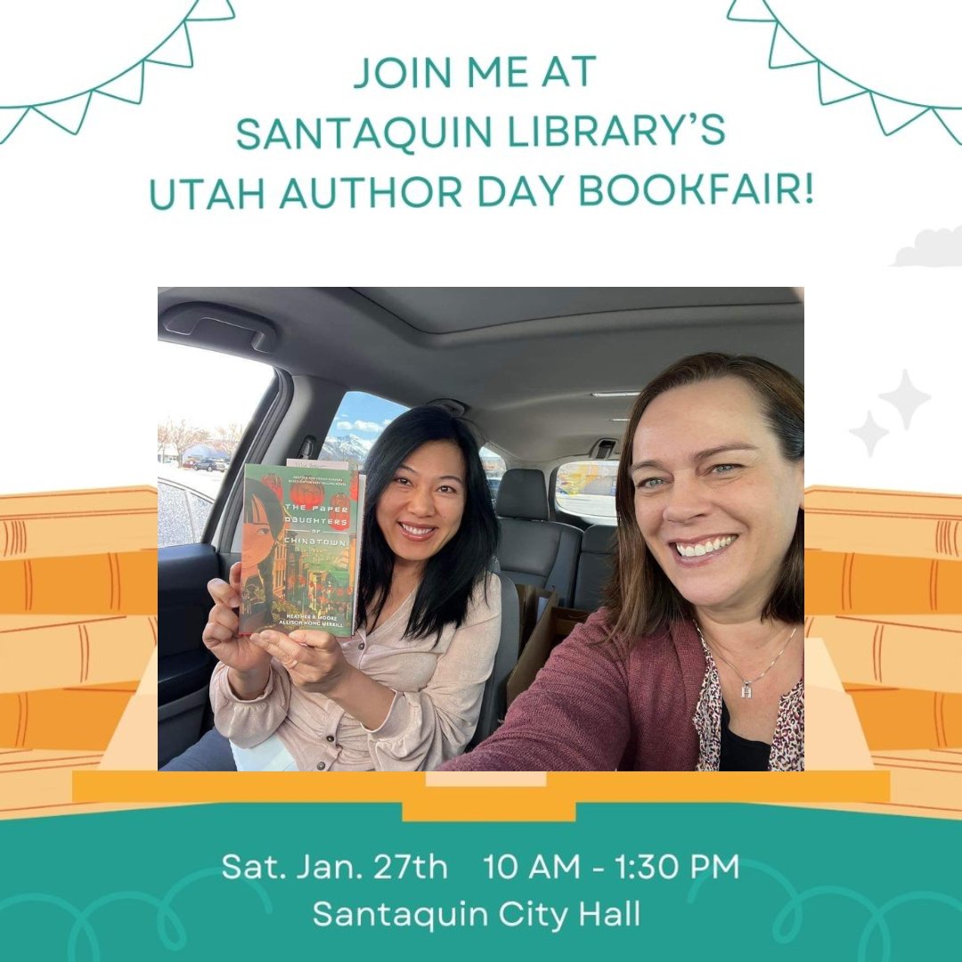 Join us in Santaquin, UT! @Xieshou @ShadowMountn  #thepaperdaughtersofchinatown