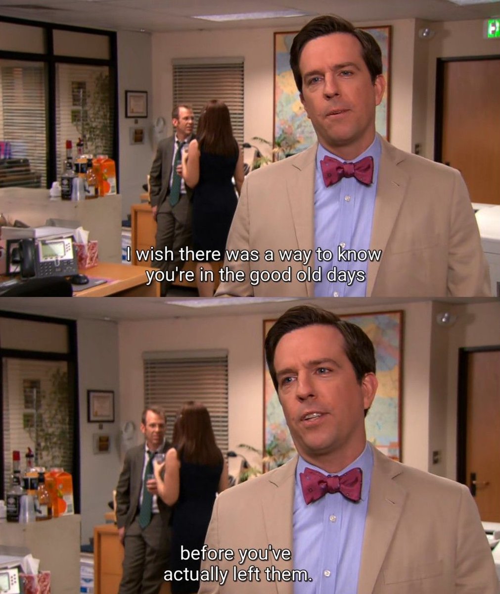 sapillopillo's tweet photo. los escritores se cagaron en andy bernard 2 temporadas enteras para darle en el ultimo episodio una de las mejores frases de toda la serie, lo veo justo https://t.co/Pk3GCe6f0B
