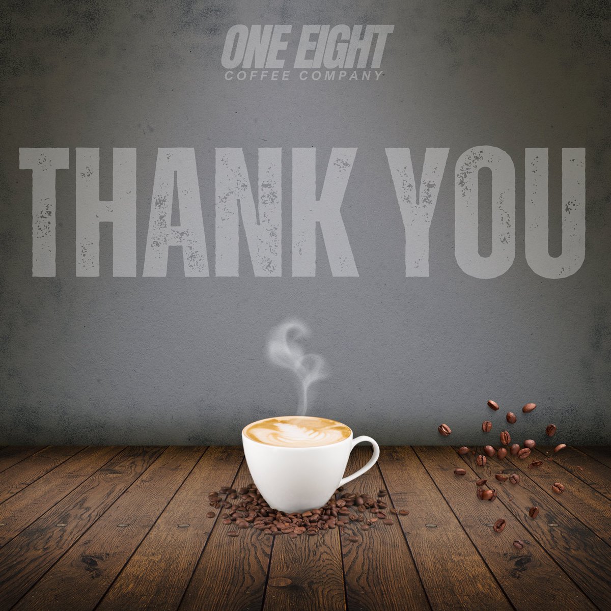 THANK YOU for your overwhelming support during our 1st week of business ☕️

OneEightCoffee.com