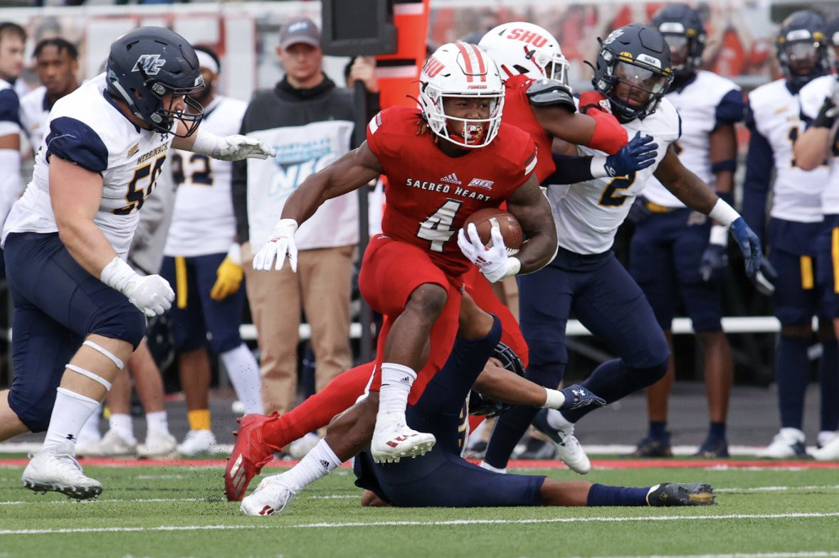 I am beyond blessed to have received an opportunity to play Division 1 Football at Sacred Heart University!! @T_Roken @ryne011 @Coach_Sug @CoachPSap