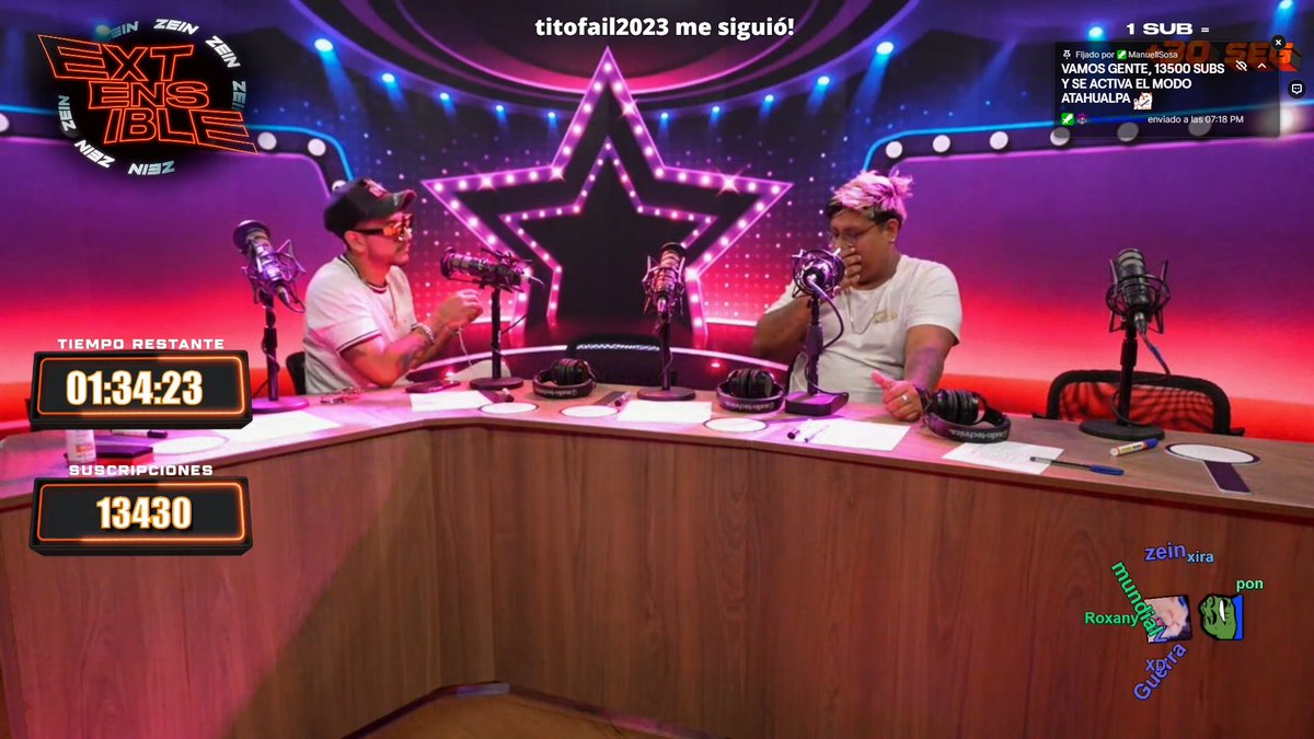 elzeeinupdates_'s tweet image. 📢 || SHOW DE TALENTOS EN VIVO!!!

#Zein #Andynsane #ElZeeinExtensible2023 #ElZeein #ExtensibleConZein #ZeinEnPeru