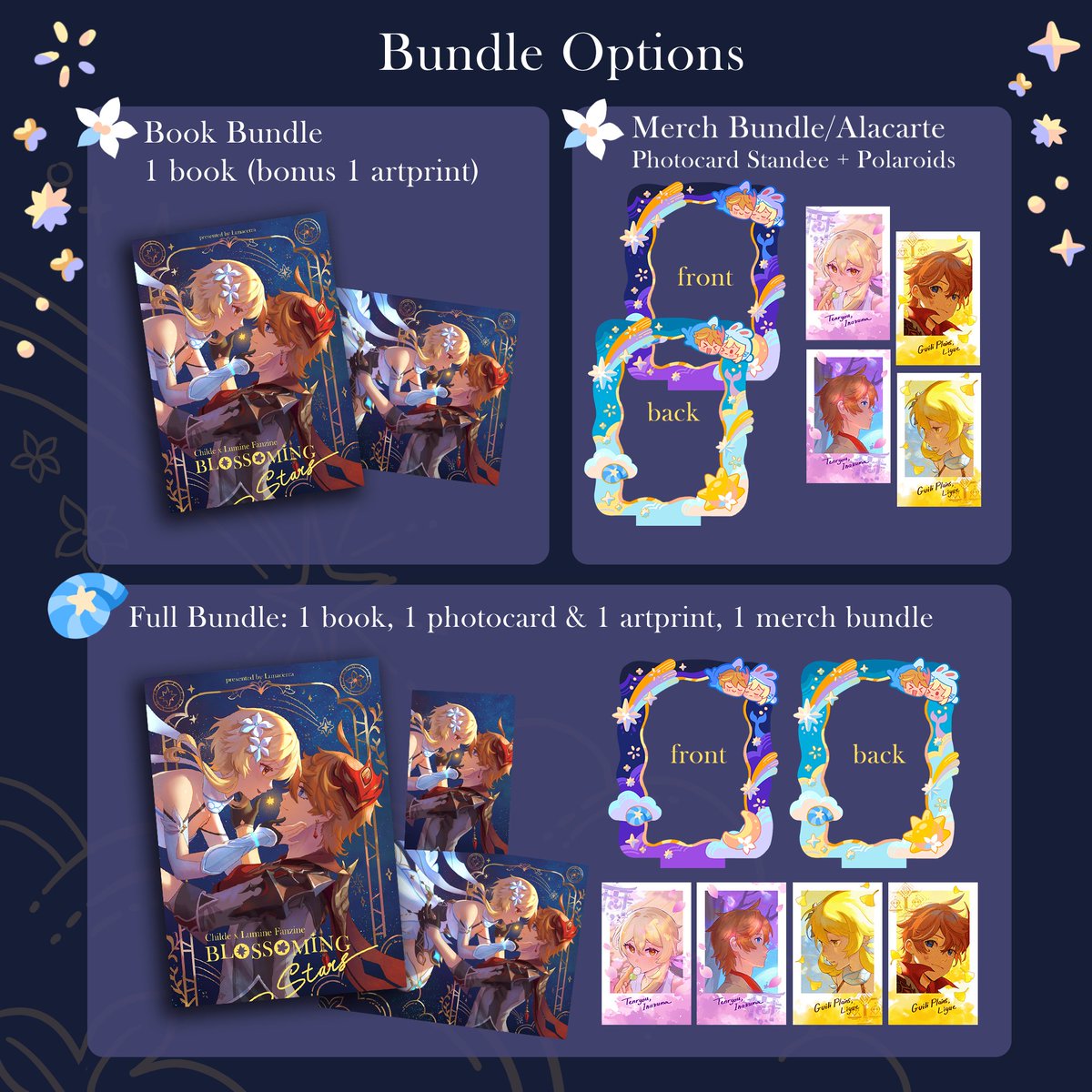 lunacerra's tweet photo. ✨RT to enter G1veaway

Chilumi Fanzine Blossoming Stars now open for pre0rder

🌠GA 11-18 Jan, w1nner get free full bundle/refund 
🐳11-31 Jan (mail orders) 11-21 Jan (cocoma)
🇮🇩ID Form https://t.co/vcxoUa2FBf
🛒BigCartel https://t.co/EPxJfuTL7F
#cocomaday2024 #Chilumi #タル蛍 https://t.co/sDga95NvJM