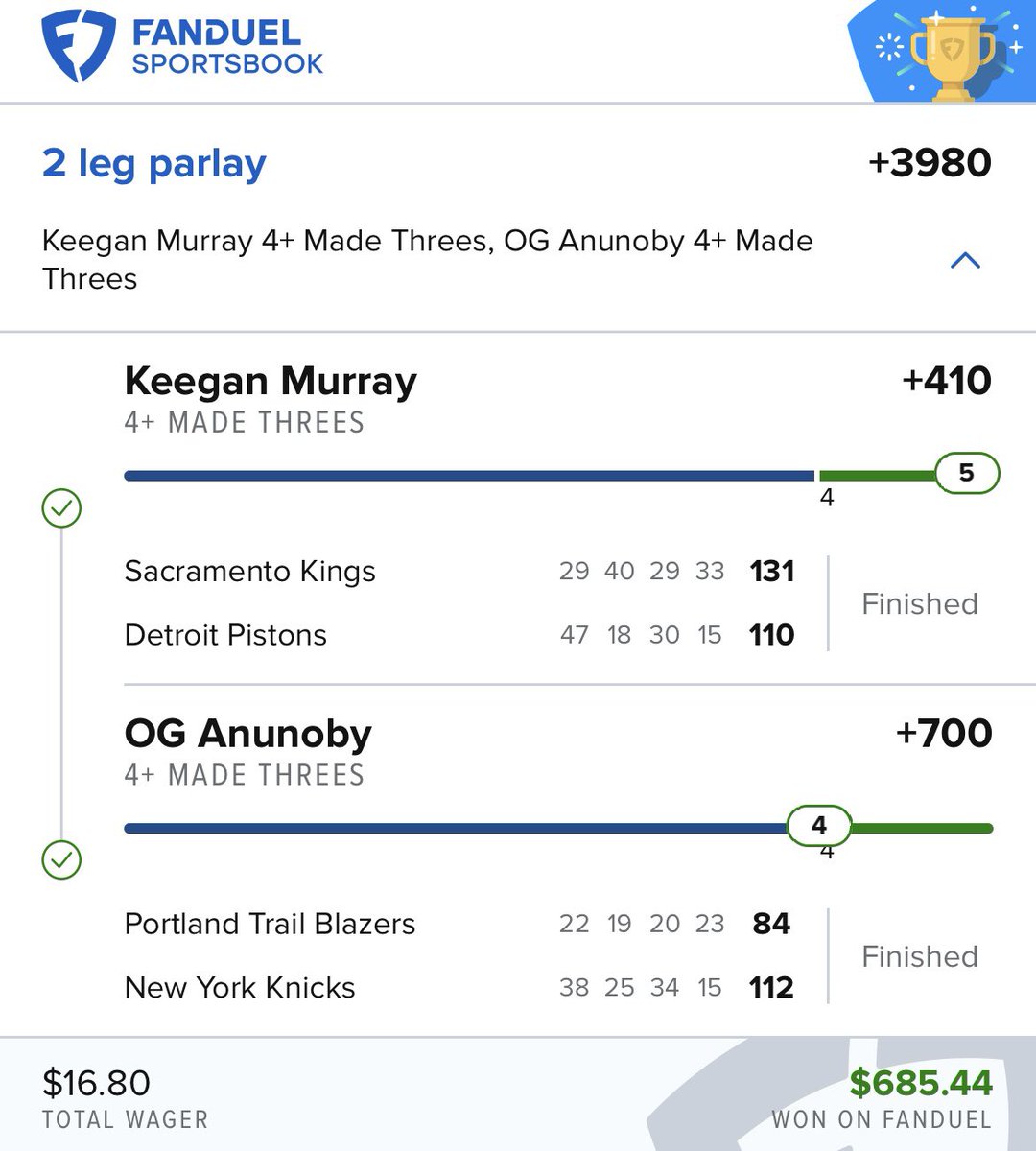 TheIrishman27's tweet photo. it’s been a great week so far, discord $10 a month #fanduel #GamblingX https://t.co/0w65RuKoYJ
