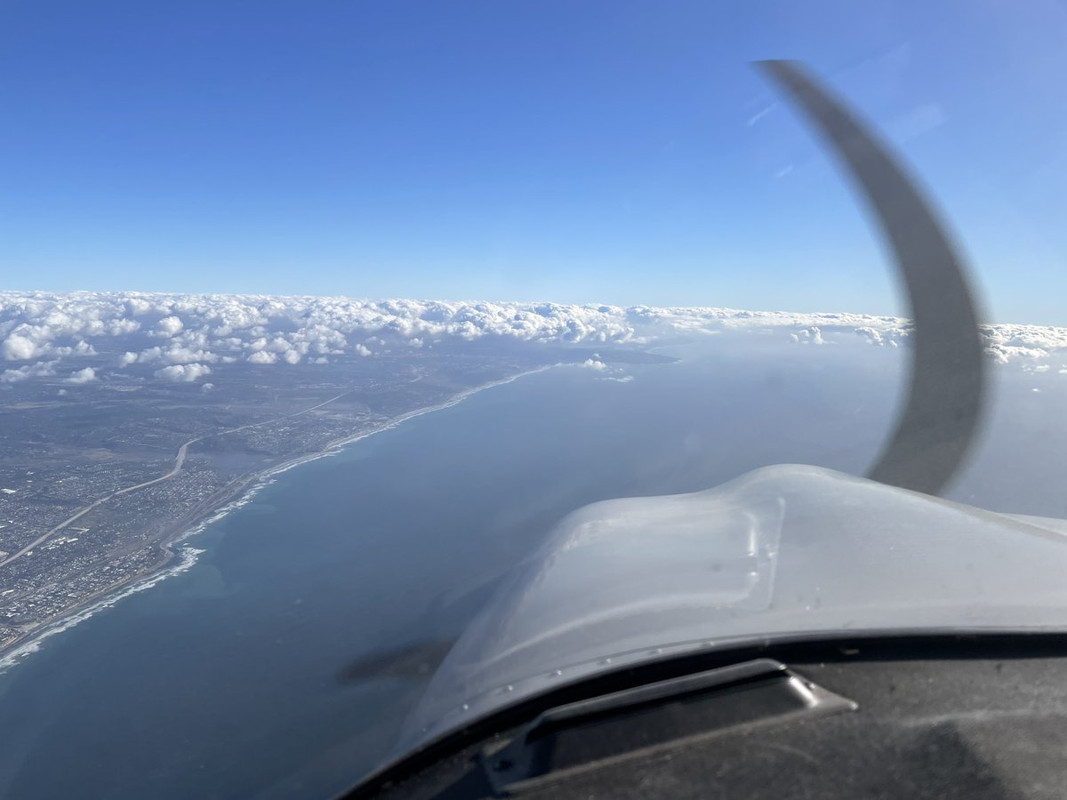 Flew from the #CentralValley to KMYF today and …topped out at 175kts ground speed….in an Archer!  #tailwinds and #moretailwinds #WingWednesday #avgeek
