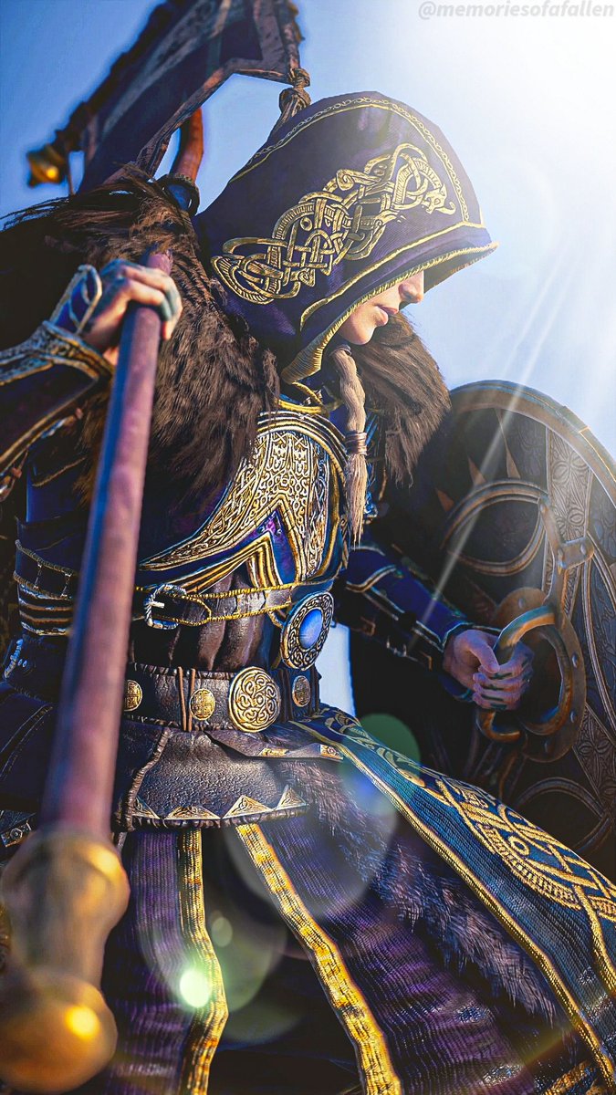 Royal Purple

#VGPWednesday 
#WolfKissedWednesday 
#AssassinsCreed #ACValhalla #EivorVarinsdottir #VPRT #VirtualPhotography #ThePhotoMode 
#EivorWolfKissed