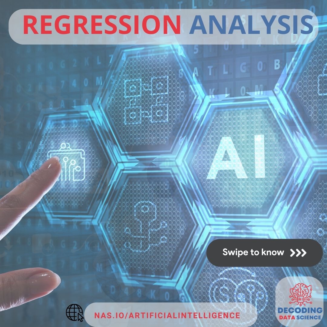 arshad83's tweet image. 📚Regression Analysis
📊Dive into Predictive Modeling with Regression Analysis!🚀Unleash insights and drive data-driven decisions.📈 #RegressionAnalysis #DataScience
💡Ready to conquer AI in 2024? Follow for free materials! Like, Share, & comment "Send"!