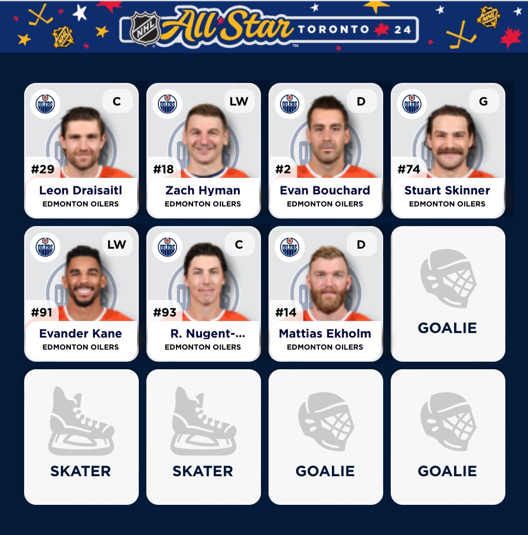 timmer1973's tweet photo. Check out my 2024 NHL All-Star Votes #NHLAllStarVote https://t.co/n84VNdilir