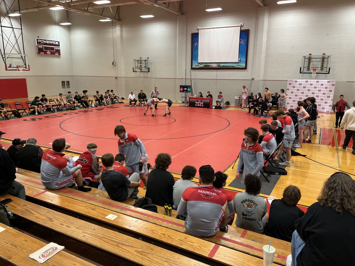 So excited to see Marcus Boys Wrestling tonight!! Go Marcus!! ⁦<a href="/Marcus_HS/">Marcus High School</a>⁩ ⁦<a href="/MHS9th/">MHS 9th Grade Campus</a>⁩