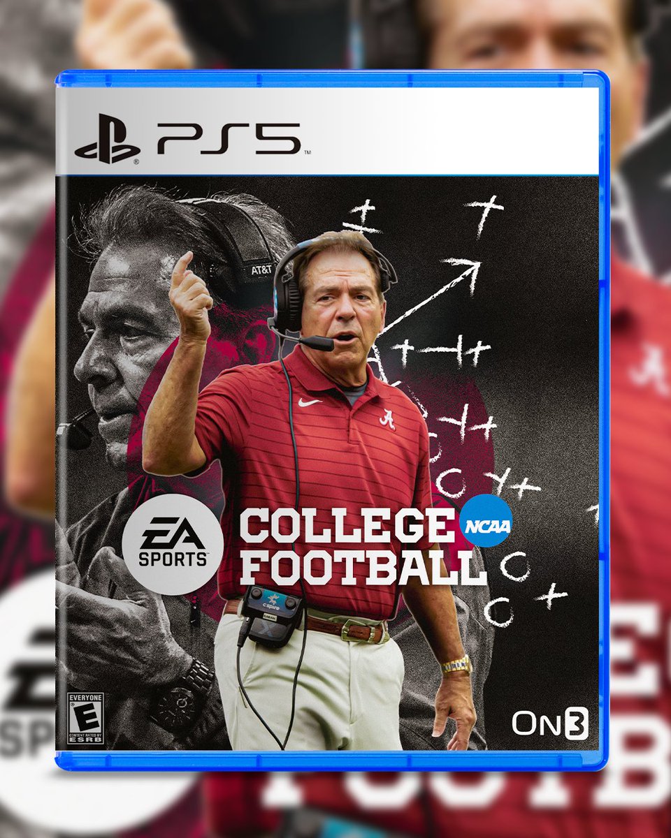 Nick Saban should be the cover for the new NCAA College Football game🐐

Do you agree? ⬇️