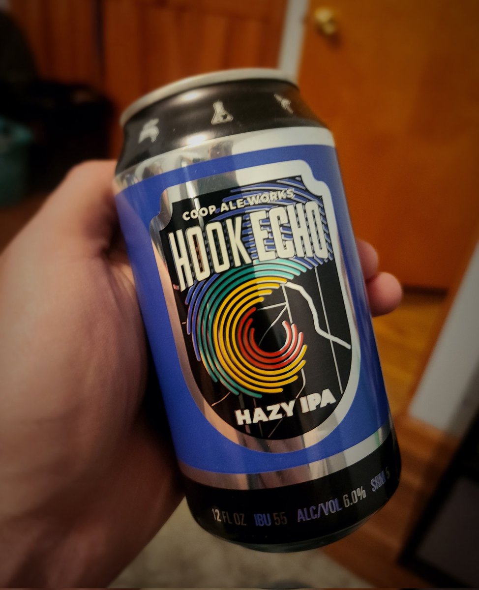 Check out this IPA from @COOPAleWorks! This is one of their seasonal beers, but when we visited their main brewery, the employee gave us some that they had left! Also, stay tuned as I might be heading to Dixie Alley for a potential tornado event🌪