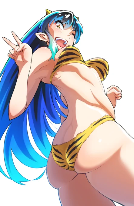 去年寄稿させていただいた見返りラムちゃん☆#うる星やつら 