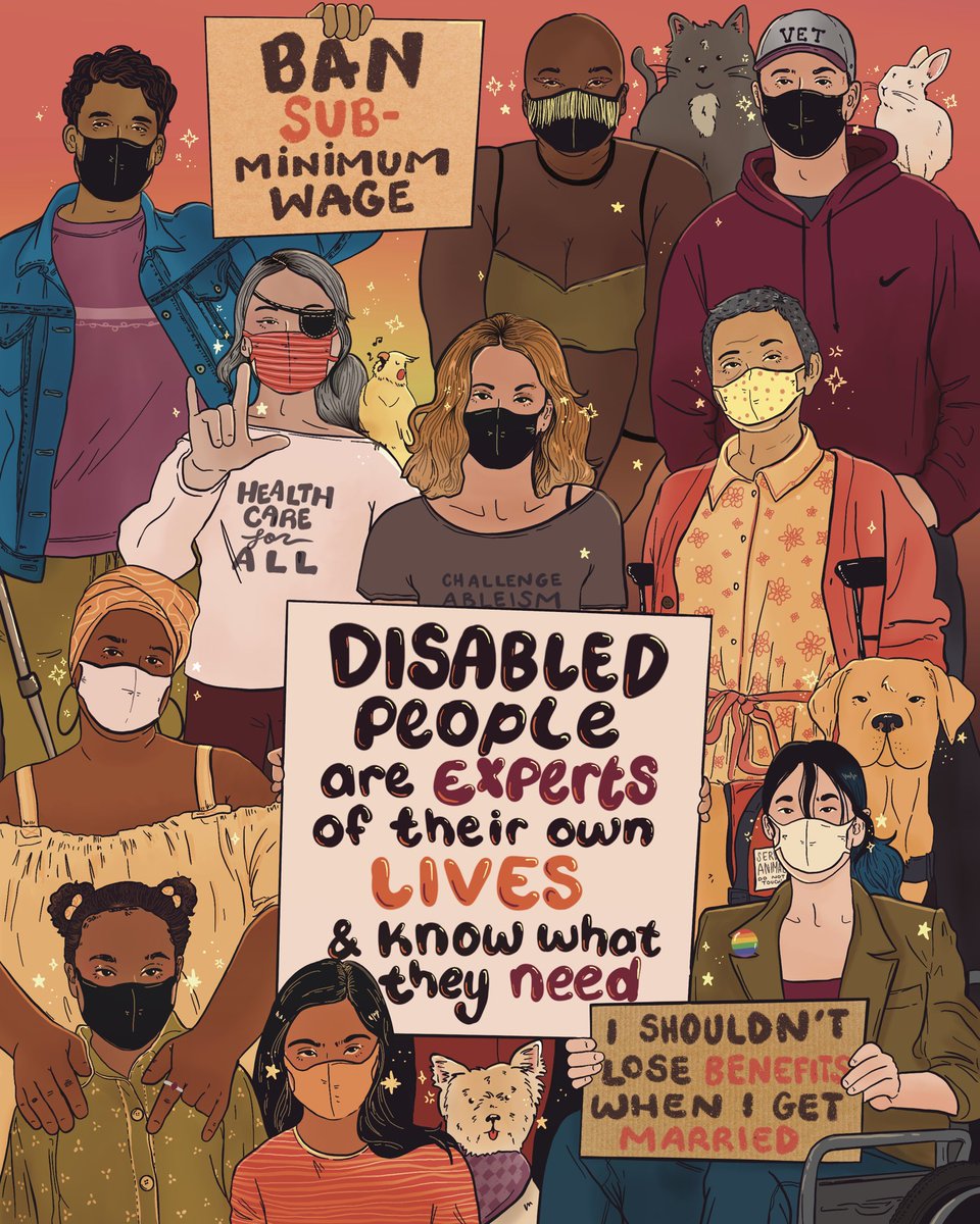 liberaljanee's tweet photo. listen to disabled people https://t.co/09E7hYHWLQ