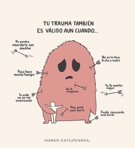 SinapsisEsp's tweet photo. Tu trauma es real y válido. No estás solo/a en esto. Reconocer y validar tus experiencias es un poderoso paso hacia la curación. 💙🤝 

#SaludMental #ValidaciónPersonal https://t.co/vtTNBX5vbA