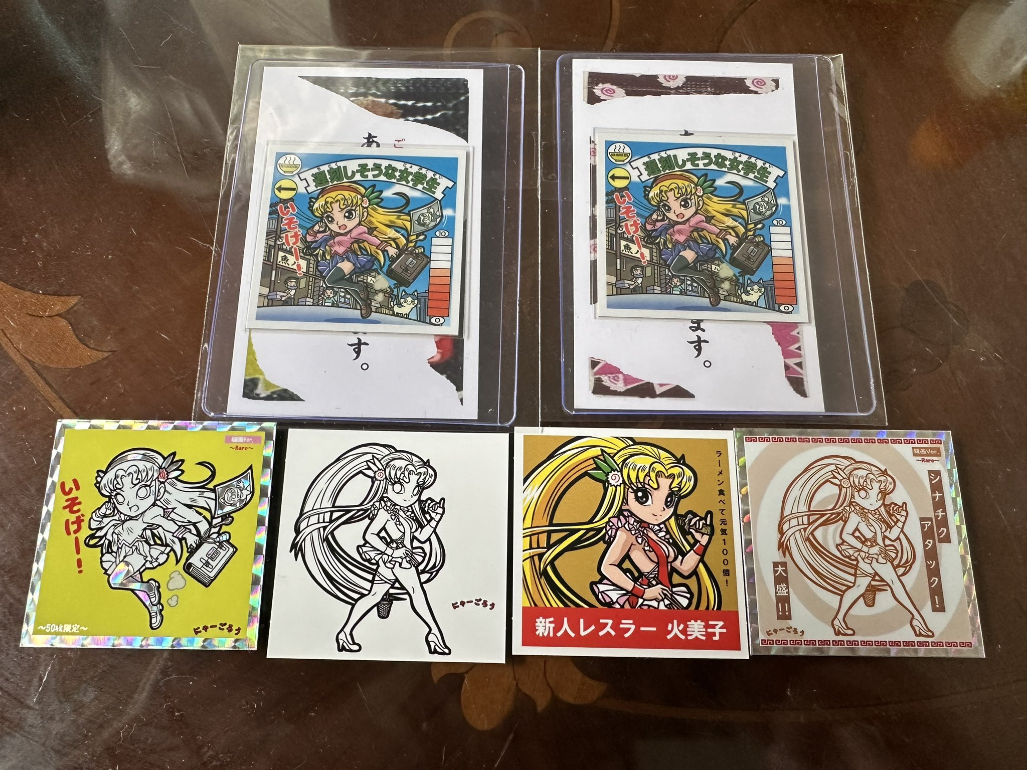 くるみ屋ぎゃらりー ばあさんの正体編 Queen火美子 さん家祭り シール ラーメンばあさんの正体／Queen火美子 シルクリエイト さん家