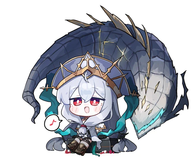 #明日方舟  #명일방주   제일 예쁜 물고기  