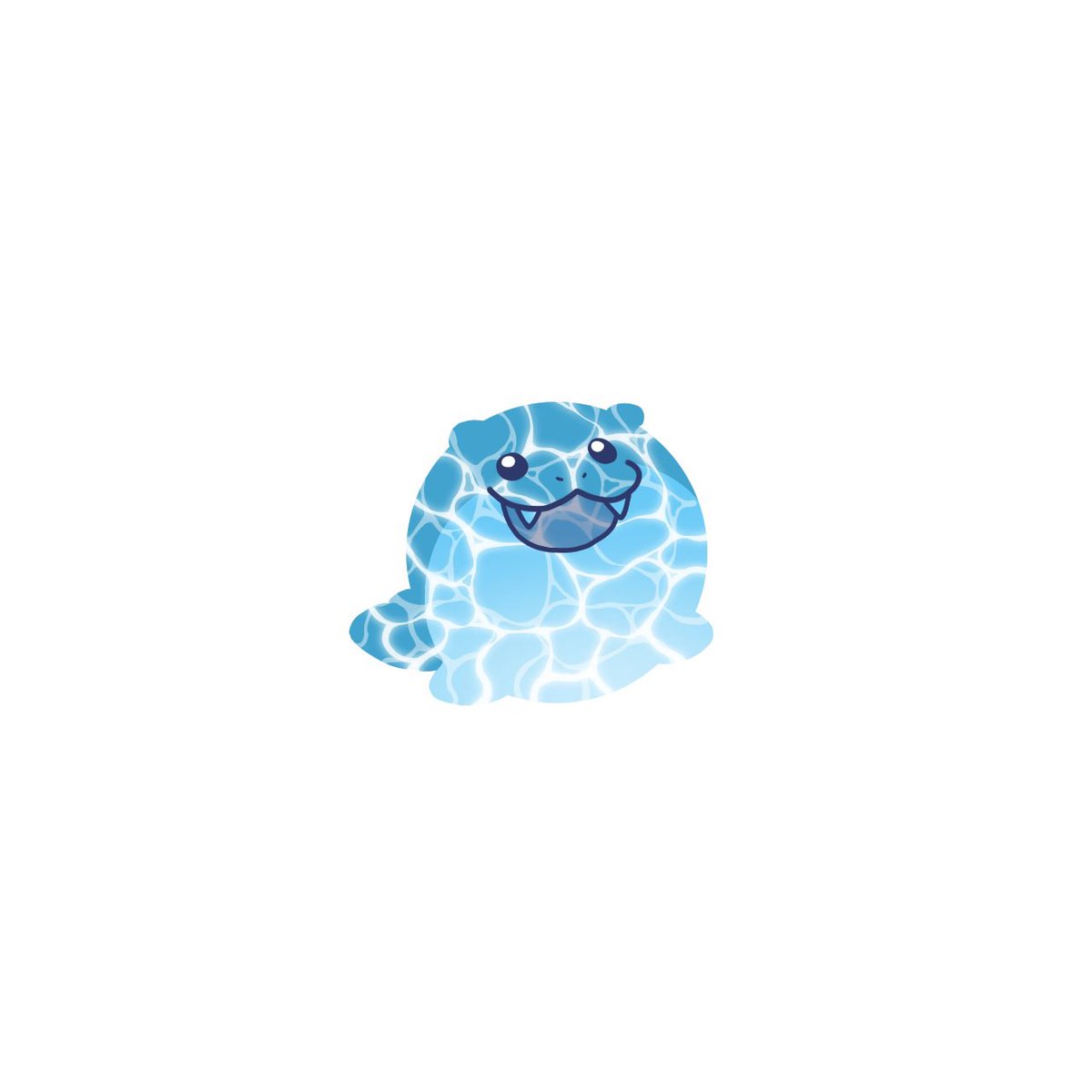 no humans pokemon (creature) solo simple background fangs water black eyes  illustration images