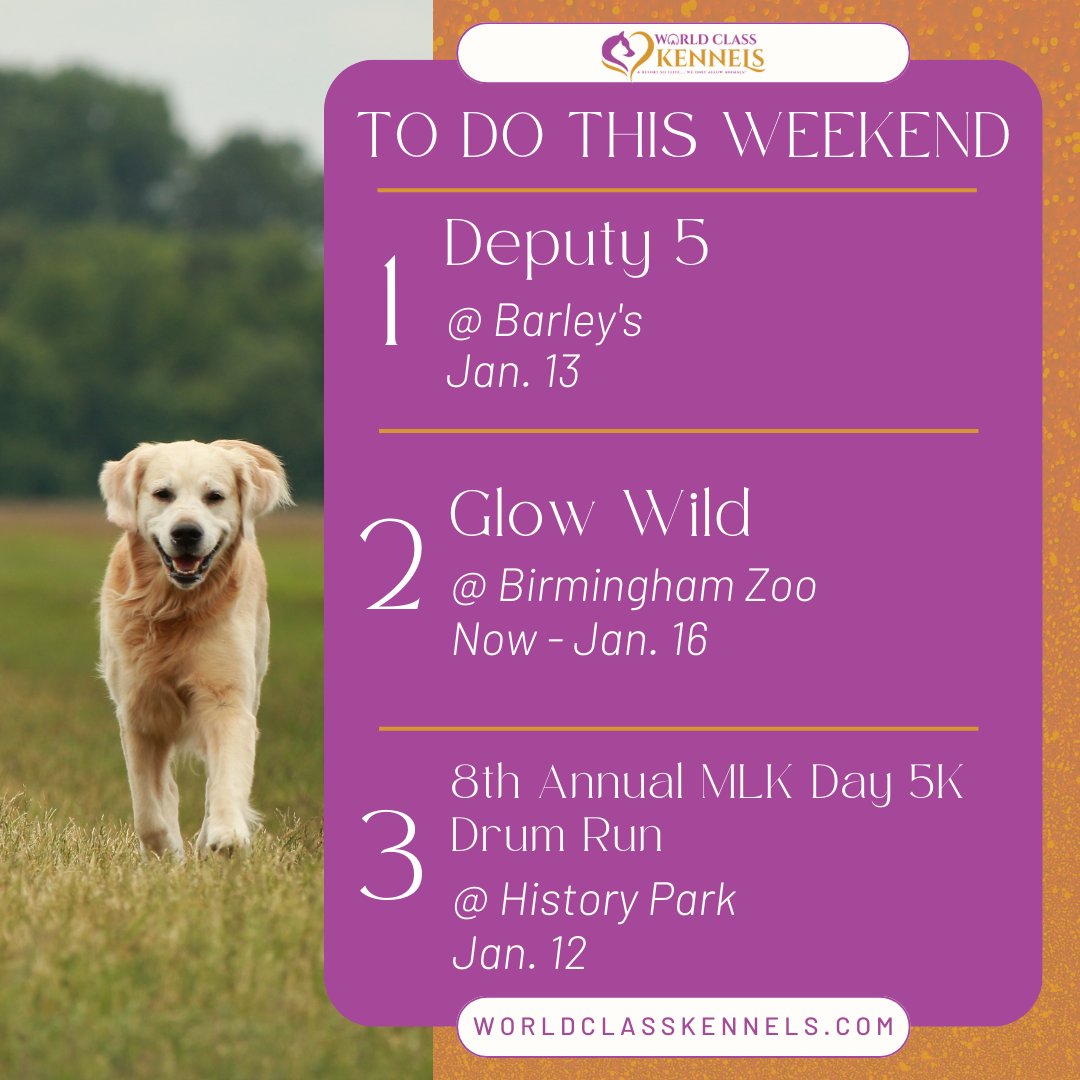 There are so many fun activities to do in Alabama this weekend! Easily book your furry friend's stay on our app today.

#chelseaal #Alabama #invernessal #mountainbrookal #HighlandLakes #HelenaAL #ForestOaks #AlabasterAL #GardendaleAL #JemisonAL #ClantonAL #PuppyLove