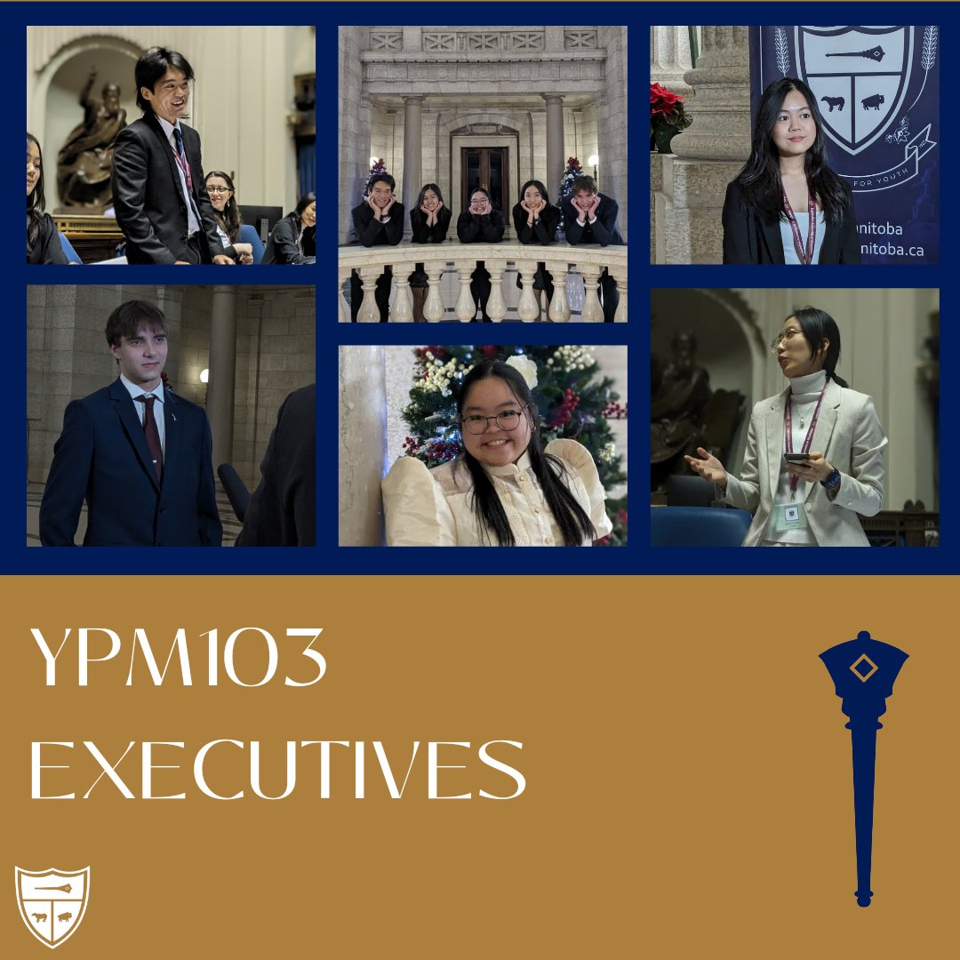 Introducing the Executive of YPM103!
Xiao Zhang is returning as Premier, Josephine Zhao as Speaker, and Charlize Hurley as Deputy Speaker.
Welcome to our new Executives, Madison Jones as Deputy Premier, and Jourmae Abengoza as House Leader.
#YPM102