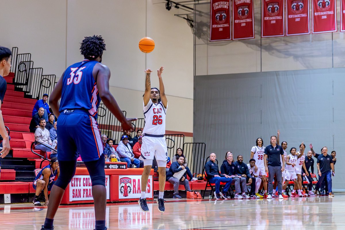 🚨🚨Game Day🚨🚨

<a href="/CoastConferenc1/">Coast Conference</a> opener! 

🆚 San Mateo  
⏰ 7pm 
📍 San Francisco, CA
🏀 Brad Duggan Court/CCSF Wellness Center
📺 youtube.com/@ccsfbasketbal…

🗣#GoRams🤘🏼 

<a href="/sgnlthelgthoops/">John Bynum Jr.</a>