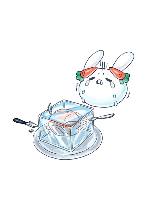 「ice cube plate」 illustration images(Latest)