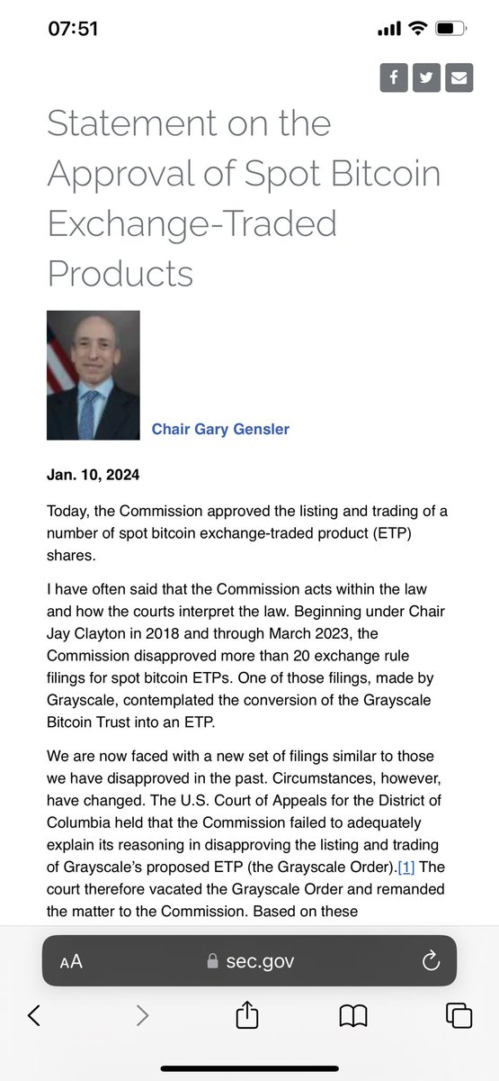 Seisharing's tweet image. SEC approved #Bitcoin #ETF
The new era of #cryptocurrency