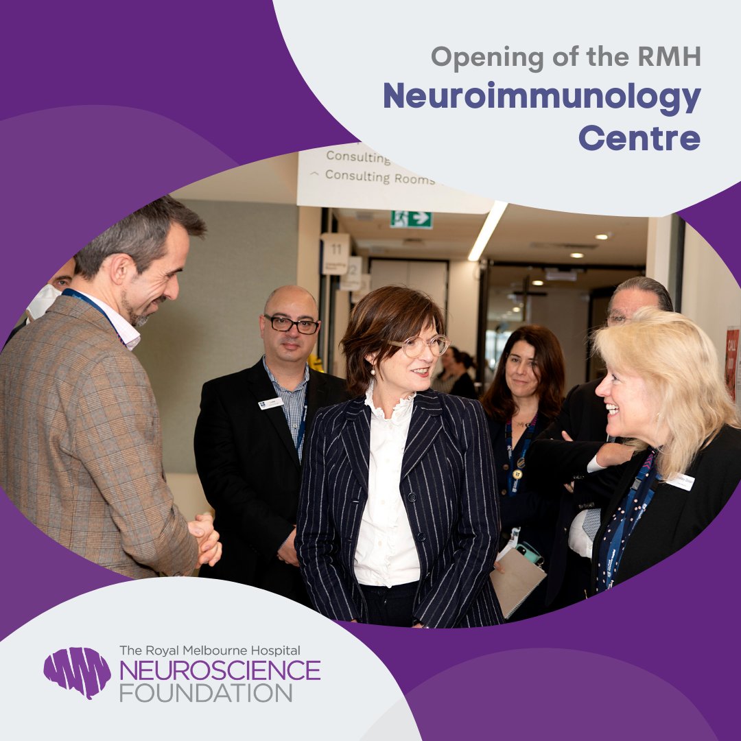 rmhnf's tweet photo. We were thrilled with the opening of the RMH Neuroimmunology Centre in Melbourne CBD; lead by Head of MS, Prof Tomas Kalincik (left) and RMH CEO, Prof Shelley Dolan (right), and attended by Minister for Health, the Hon. Mary-Anne Thomas MP (centre).
Congratulations Tomas! https://t.co/sa9OGAKn7O