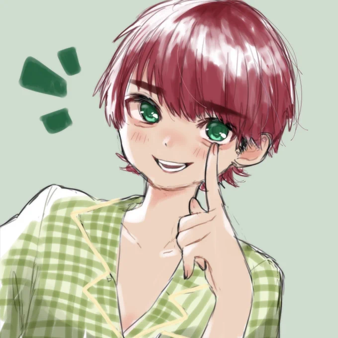TikTokで使ったあづ共有~ˎˊ˗男の子の超アップイラストって何年振りってくらい久しぶりだった…(   ¯꒳¯ )ミニあづくんがChuるりらを踊ってくれるちょっとしたアニメーションが極微量で入っているので見に来てねあづ #パンダドラゴン #パラゴン 