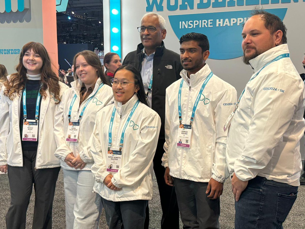 Fun in #SKWonderland at #CES2024