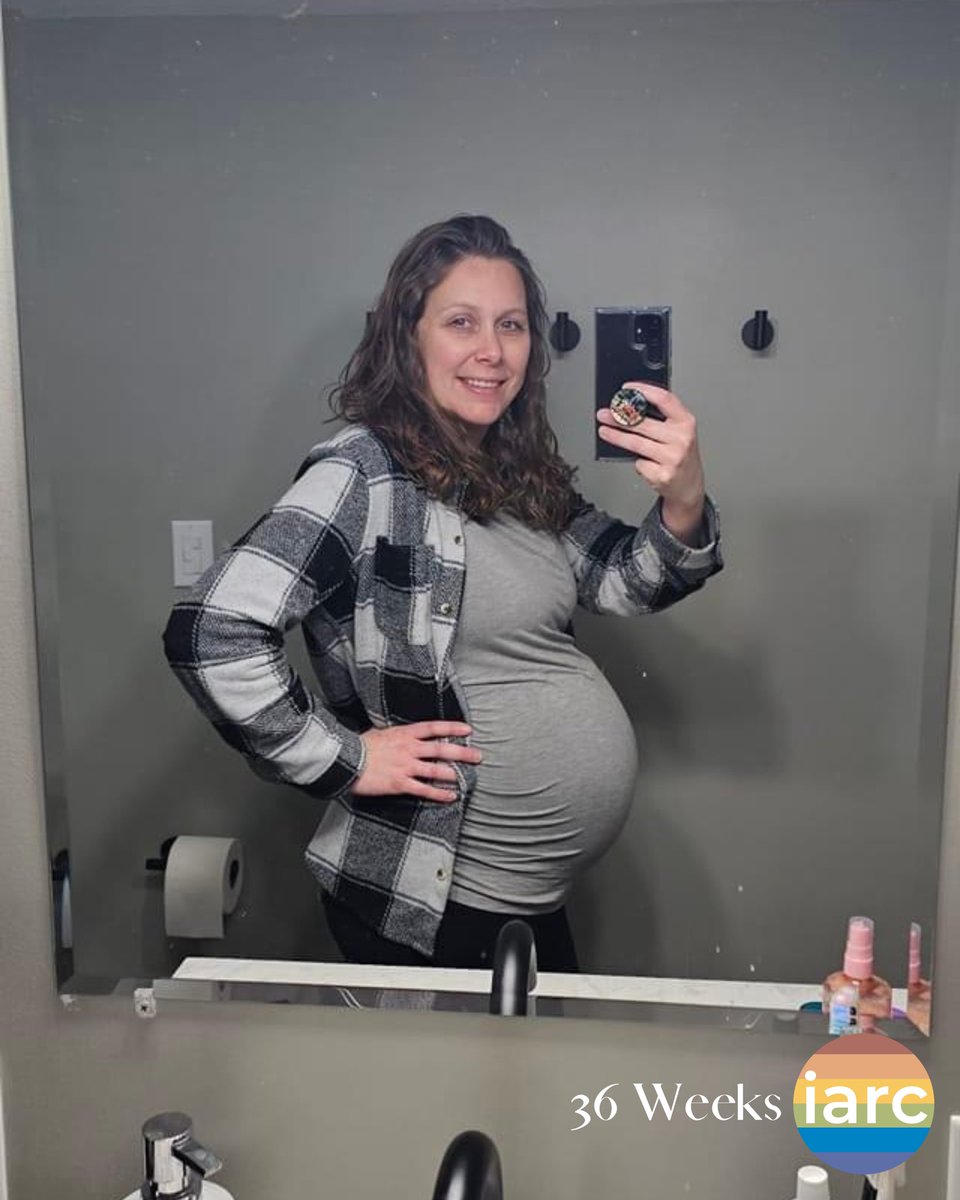 iarcsurrogacy's tweet photo. Celebrating the joy of surrogacy – Happy Bump Day from IARC! 🌈🤰 

#iarc #iarcsurrogacy #iarcfamily #bump #bumpday #ivfpregnancy #surrogacy #surrogacyjourney #gestationalcarrier #36weeks #3rdTrimester #surrogacyislove #surrogatecommunity #love #surrogacyrocks https://t.co/3vzptCCD9G