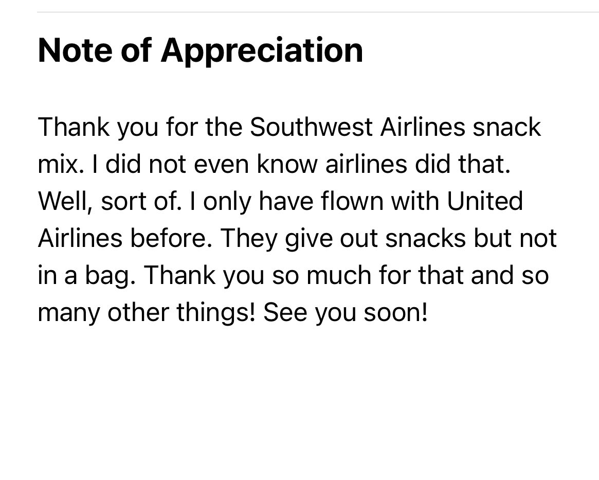 mrsvicdot's tweet photo. Hey @SouthwestAir, I have a student that is obsessed with airlines, flight paths, and all things aviation! His dream is to fly Southwest. I brought him back a snack mix from my flight a few weeks ago and he was thrilled! Do you have any swag for a 5th grader in Chicago? https://t.co/QvKwrgoTQb
