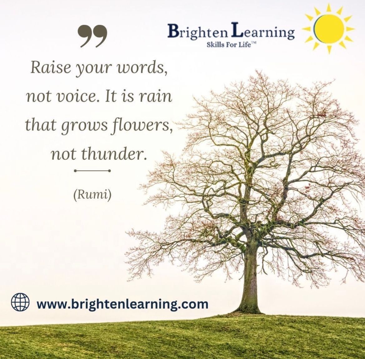 BrightenLearn's tweet photo. Such a powerful quote! Tag a friend below and share! https://t.co/kcFGQfn5DF