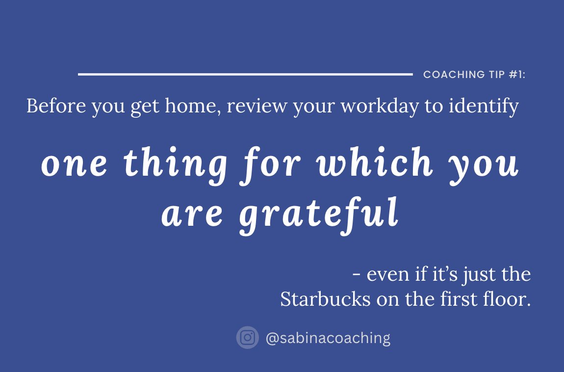 Research shows that gratitude has many benefits, including reduced stress. This tip comes from my Harvard Business Review article, 5 Ways to Leave Your Work Stress at Work. hbr.org/2019/03/5-ways… #gratitude #couragesleadership #stress