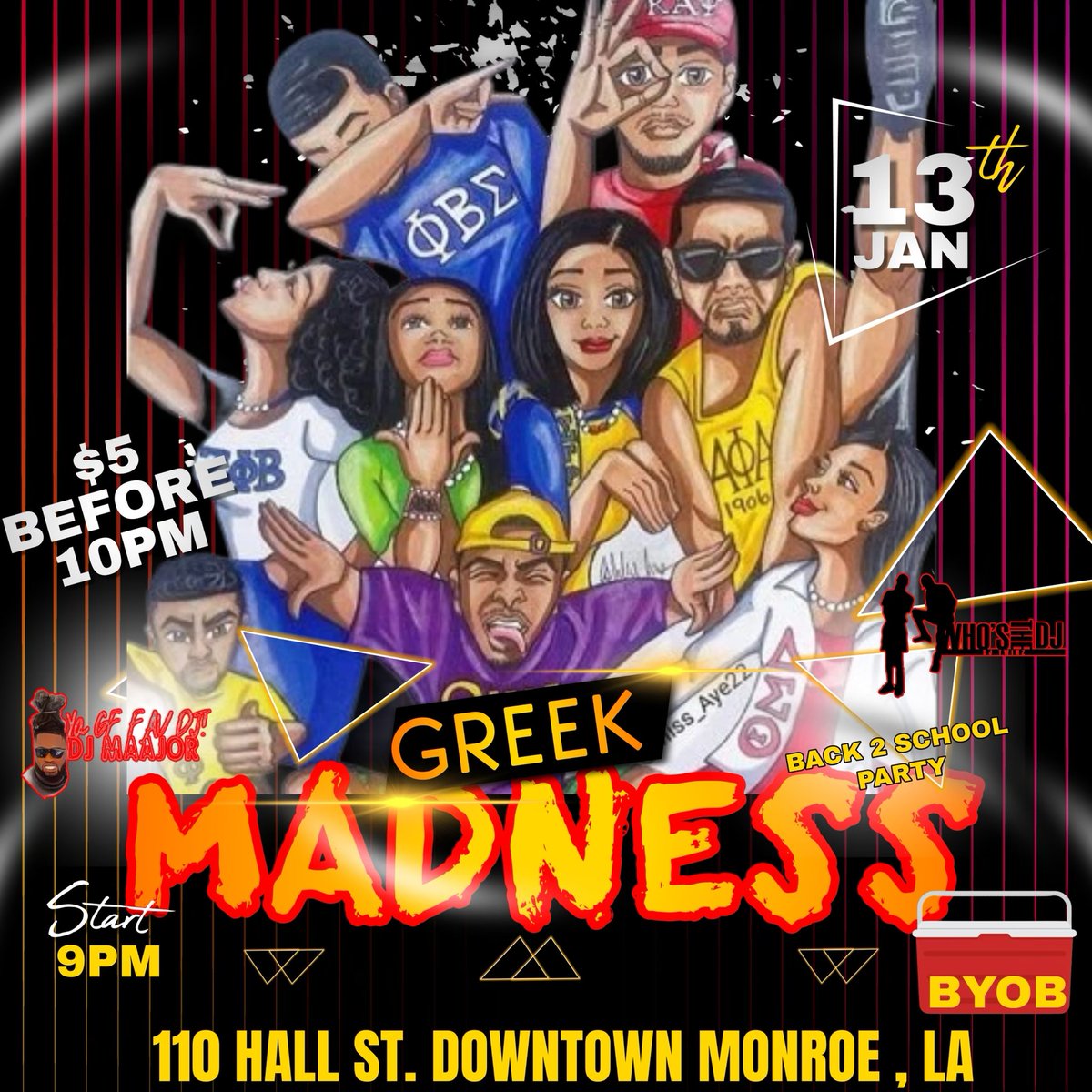 OFFICIAL i-20 BACK 2 SCHOOL PARTY 🚨 #DJTwinz @djmaajor  INDA MIX❗️ #GramFam #TeamULM #LaTech