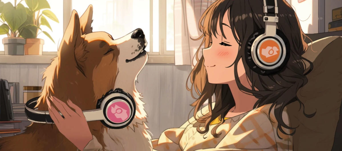 engadget's tweet photo. Who knew dogs enjoyed downtempo music? #CES2024 https://t.co/giotNCMsZe https://t.co/3bKuApci2e
