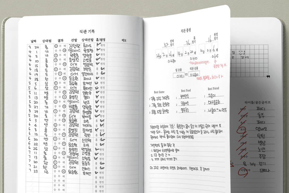 tumblbug's tweet photo. 🤬이럴거면 그냥 해체해!!!
👀올해 크보 일정이 어떻게 되지?

경기 기록부터 직관 기록과 총평까지!
야구에 진심인 사람이 만든 <야구다이어리 2024>⚾
올 시즌을 놓치지 말고 기록해 보세요✨

⚾🗒https://t.co/Oc8b5KuZte https://t.co/Ubk2RVRtpc