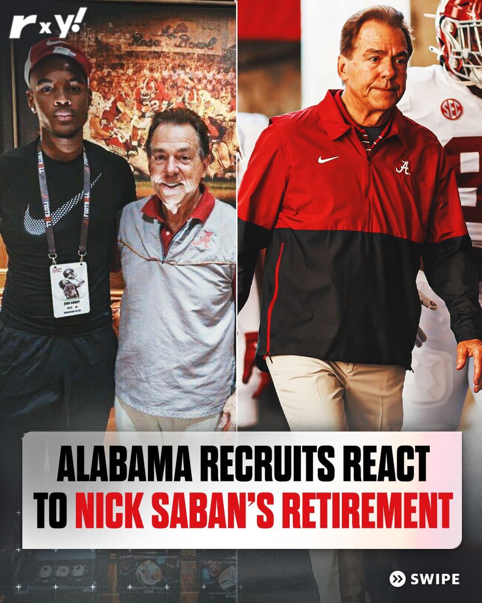 🚨ALABAMA🚨 SEE what recruits AND targets have to say about Nick Saban retiring👀 Thread👇