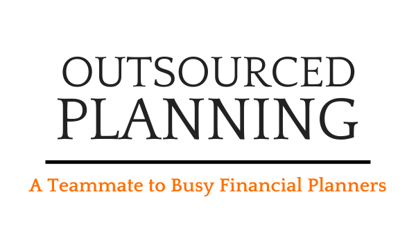 Advisor_Project's tweet image. Do you know an advisor who may be interested in outsourcing some of their financial planning tasks?
Our firm, Outsourced Planning, is usually completely booked, but we just opened up a spot for one advisor (maybe two, depending on workload).
👉 Our info: outsourcedplanning.com