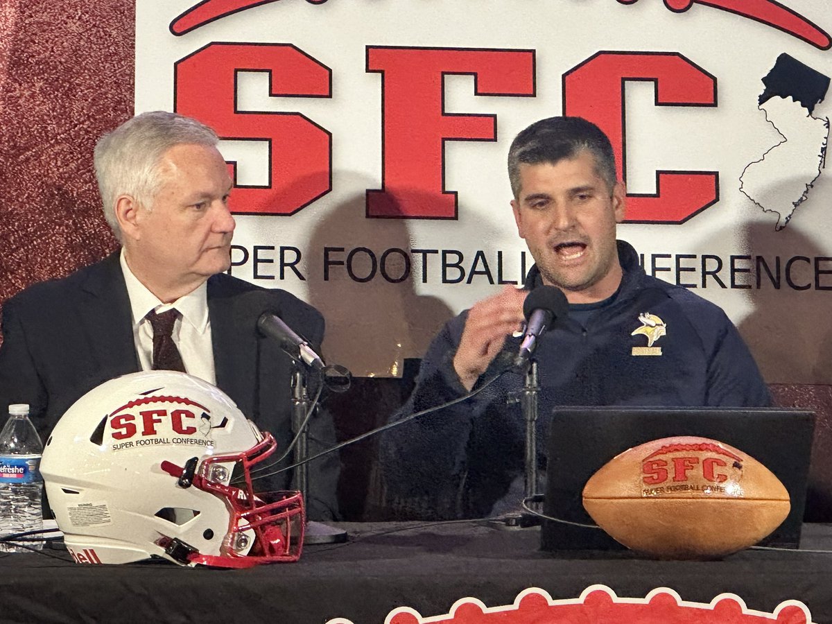 Here’s your 2024 Football Schedule. Let’s go Vikings! 
Coach Down at the SFC Reveal Show. Interviewed by our own Dan Cleary.