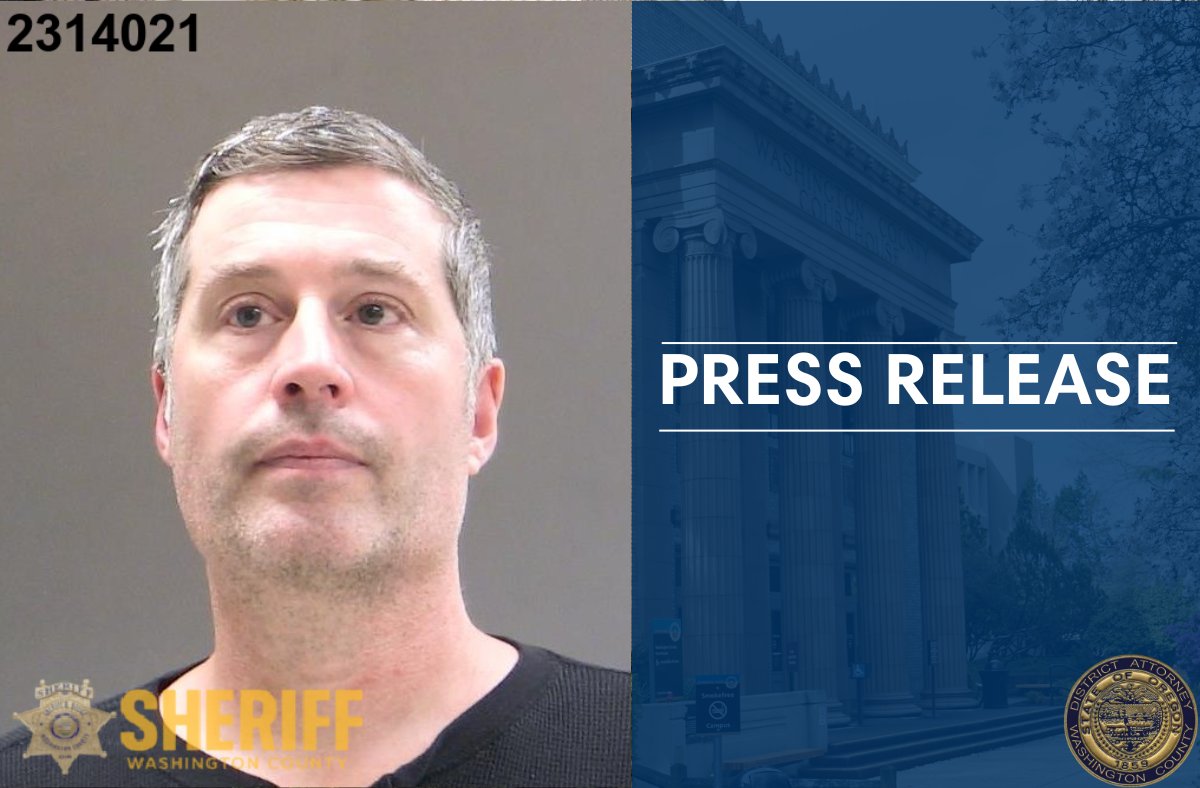 Washington County District Attorney's Office (@washco_da) on Twitter photo Steven Michael Klaus Sentenced to 25 Years in Prison in Child Sexual Abuse Case: bit.ly/47DN4G4
Our thanks to <a href="/ForestGrovePD/">Forest Grove Police</a> for their work on this case. Steven Michael Klaus Sentenced to 25 Years in Prison in Child Sexual Abuse Case: bit.ly/47DN4G4
Our thanks to <a href="/ForestGrovePD/">Forest Grove Police</a> for their work on this case.