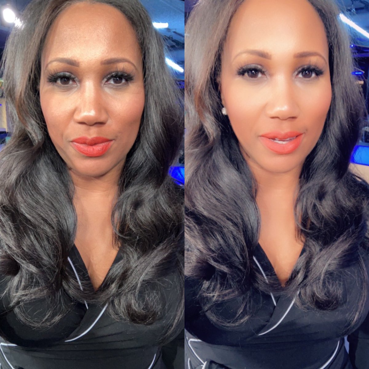 TishaLewis's tweet photo. OKAY Y’ALL! I’M READY!
ANDDD REALITY VS. SOCIAL MEDIA #NOFILTER #FILTER
@FOX5DC #FOX5LOCAL https://t.co/c4tCf55cFf https://t.co/SWL5BoDtkr
