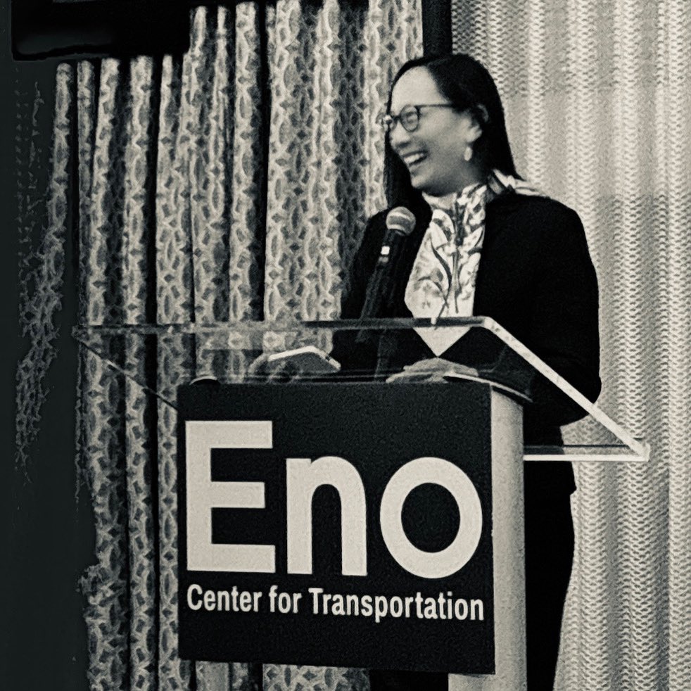 Congratulations to Nadine Lee, <a href="/dartmedia/">dartmedia</a> President and CEO for her award tonight as <a href="/EnoTrans/">Eno Center for Transportation</a> Distinguished Alumni Award. Nadine serves on WTS International’s Chair’s Board Advisory Committee, and was also the 2019 <a href="/WTS_Org/">WTS International</a> Woman of the Year. #WeAreWTS