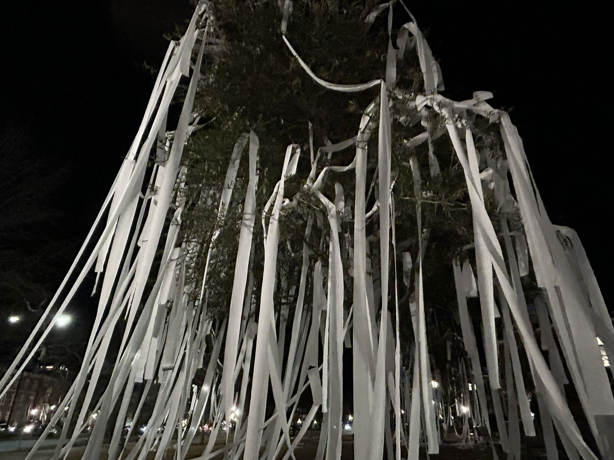 austinpratt_tv's tweet image. Pictures from Toomer’s Corner in Auburn following the news of Alabama coach Nick Saban retiring.
@abc3340