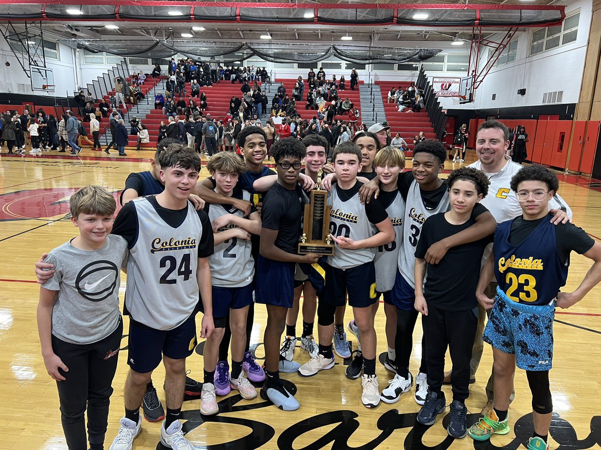 2024 District Champs! 🏆🎉🥇🏀 <a href="/ColoniaMiddle/">Colonia Middle School</a>
