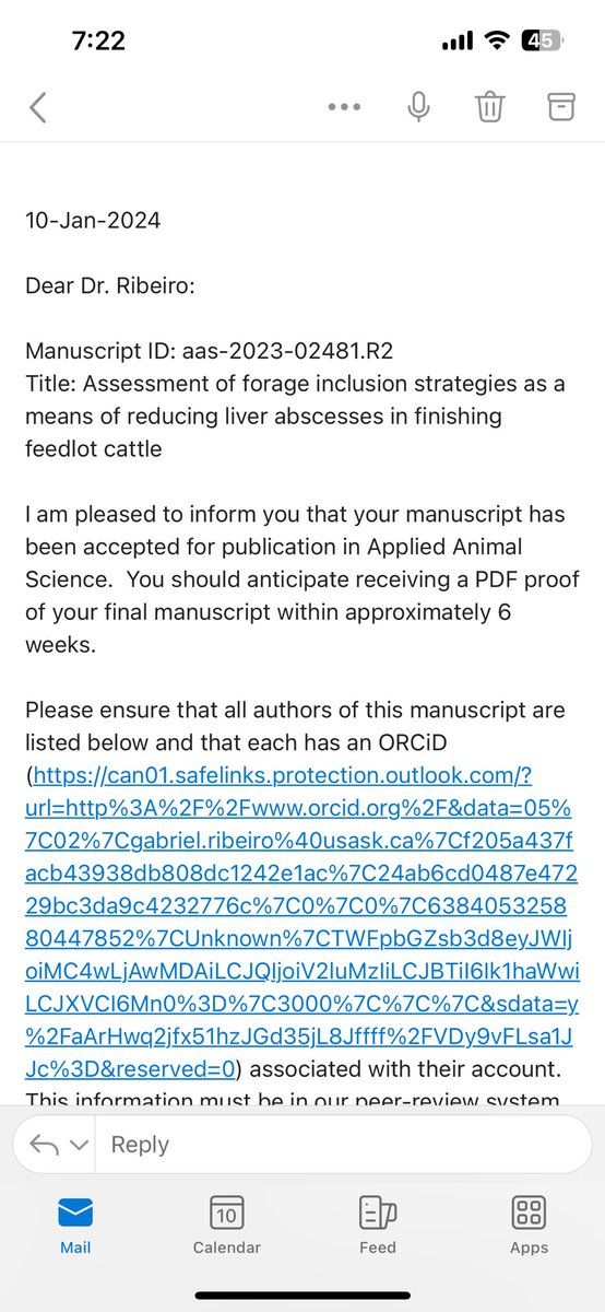 Congrats <a href="/T_Paterson15/">Tyen Paterson</a>!!! It is great to see this finally accepted after so much work. #beef #cattle #feedlot <a href="/agbiousask/">USask AgBio</a> <a href="/AnimalApplied/">Applied Animal Science</a>