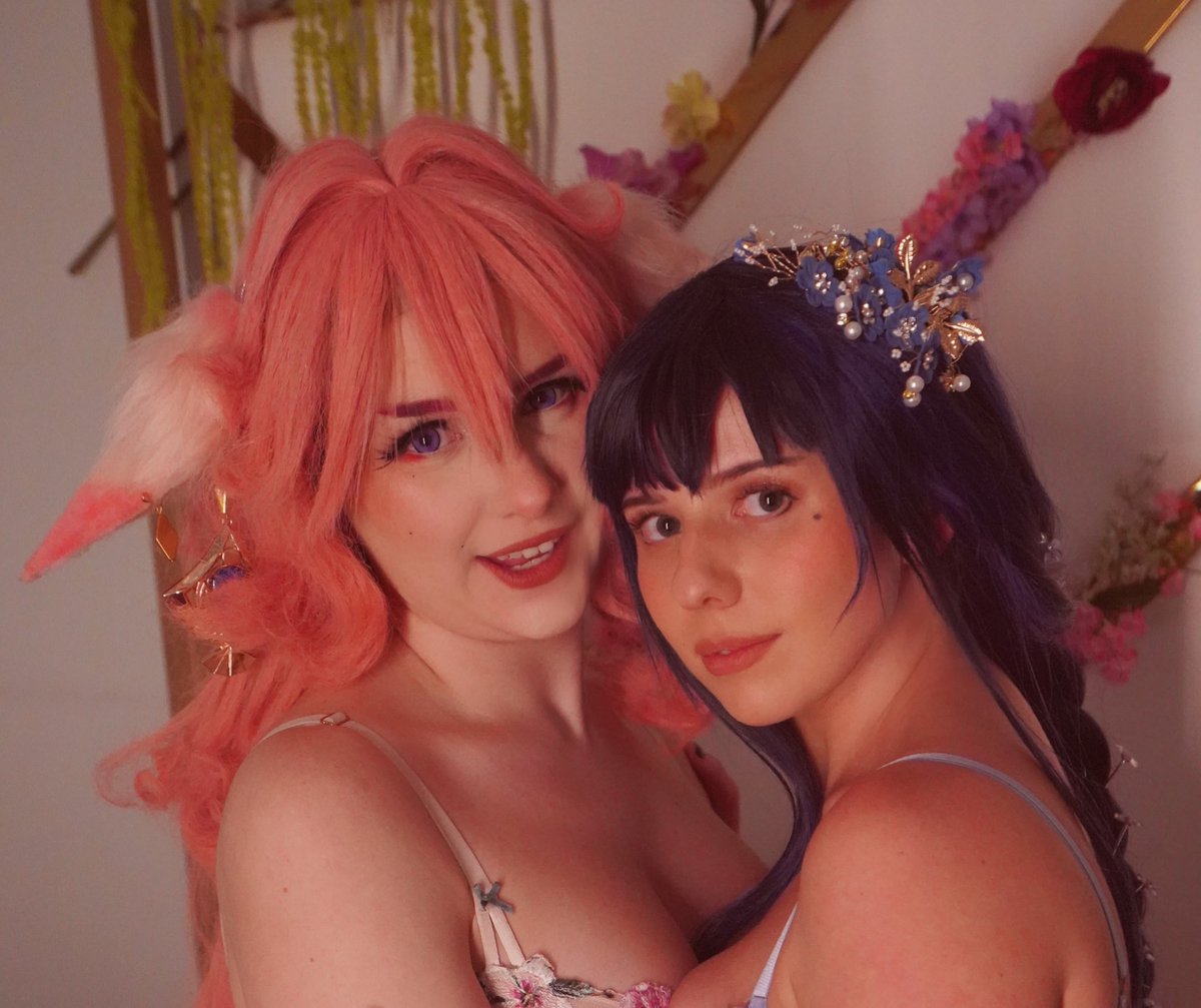 I literally cannot get over how pretty @sassyserpents and I look here 🥹